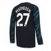 Günstige Manchester City Matheus Nunes #27 3rd Fussballtrikot 2023-24 Langarm